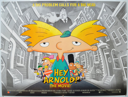 Hey Arnold! The Movie - Original Quad Poster - Film Poster - Movie Poster