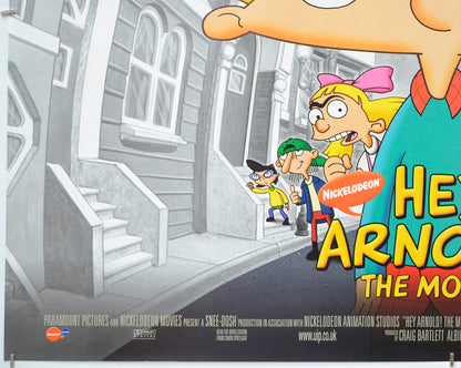 HEY ARNOLD! THE MOVIE (Bottom Left) Cinema Quad Movie Poster 