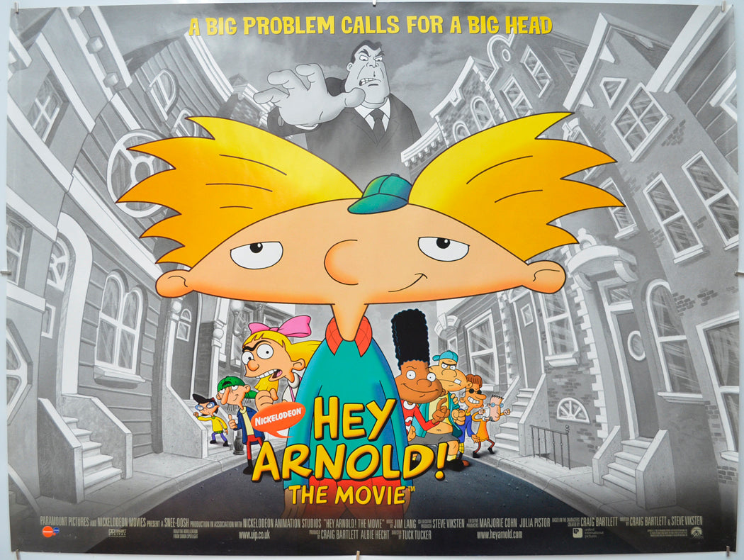 Hey Arnold! The Movie - Original Quad Poster - Film Poster - Movie Poster