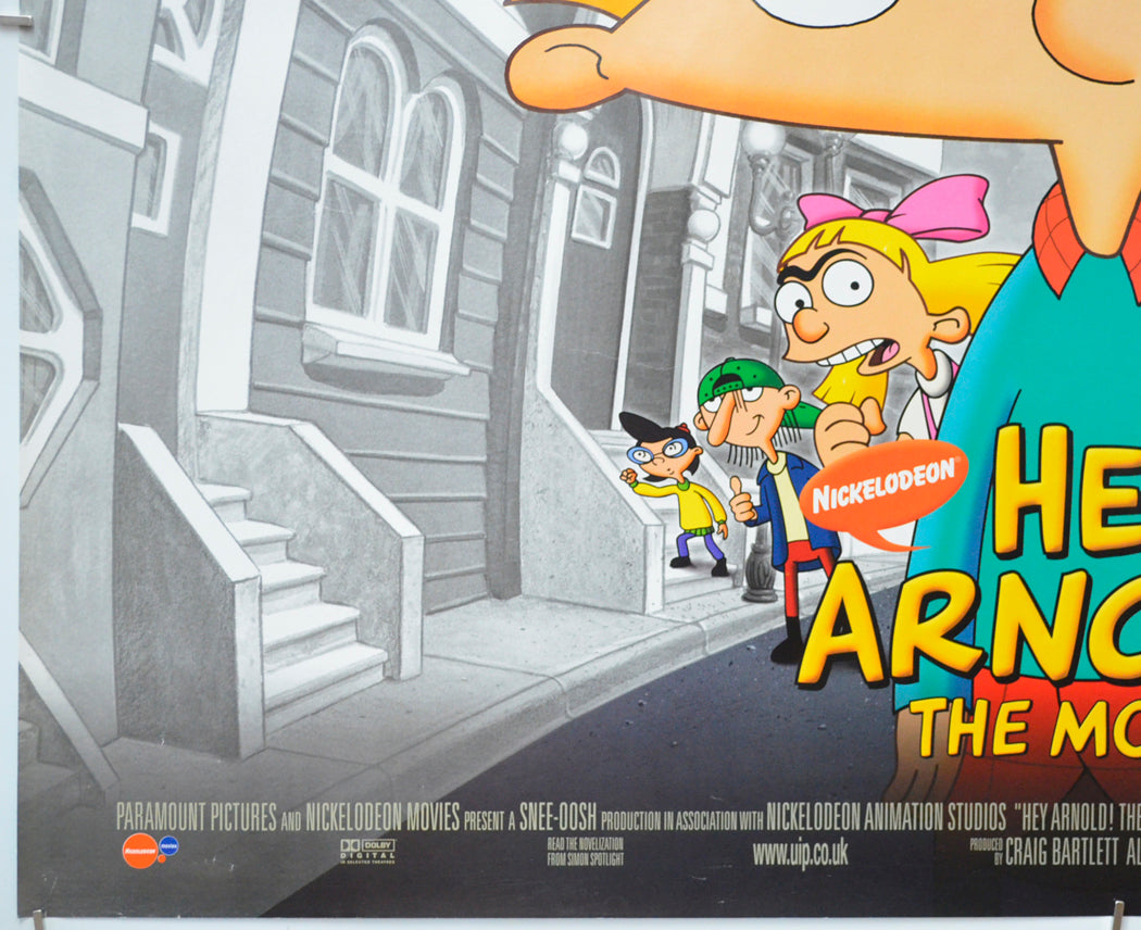 HEY ARNOLD! THE MOVIE (Bottom Left) Cinema Quad Movie Poster 