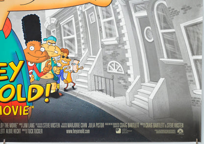 HEY ARNOLD! THE MOVIE (Bottom Right) Cinema Quad Movie Poster 