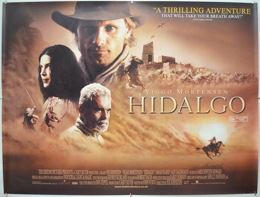 Hidalgo Original Quad Poster - Film Poster - Movie Poster