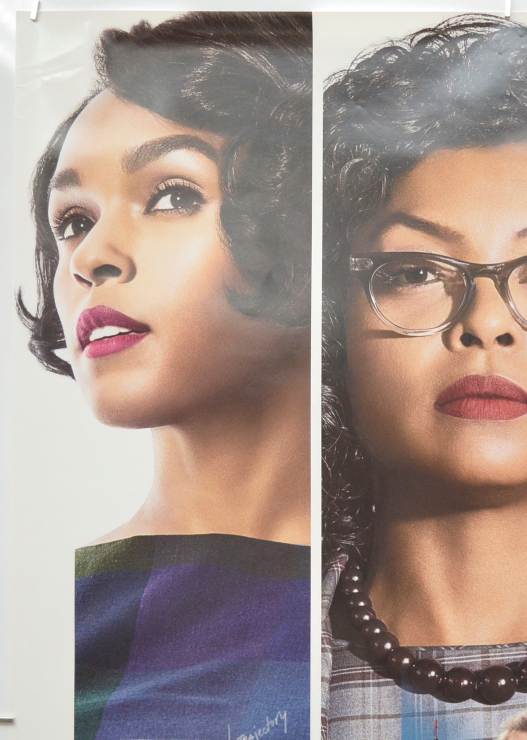 HIDDEN FIGURES (Top Left) Cinema One Sheet Movie Poster 