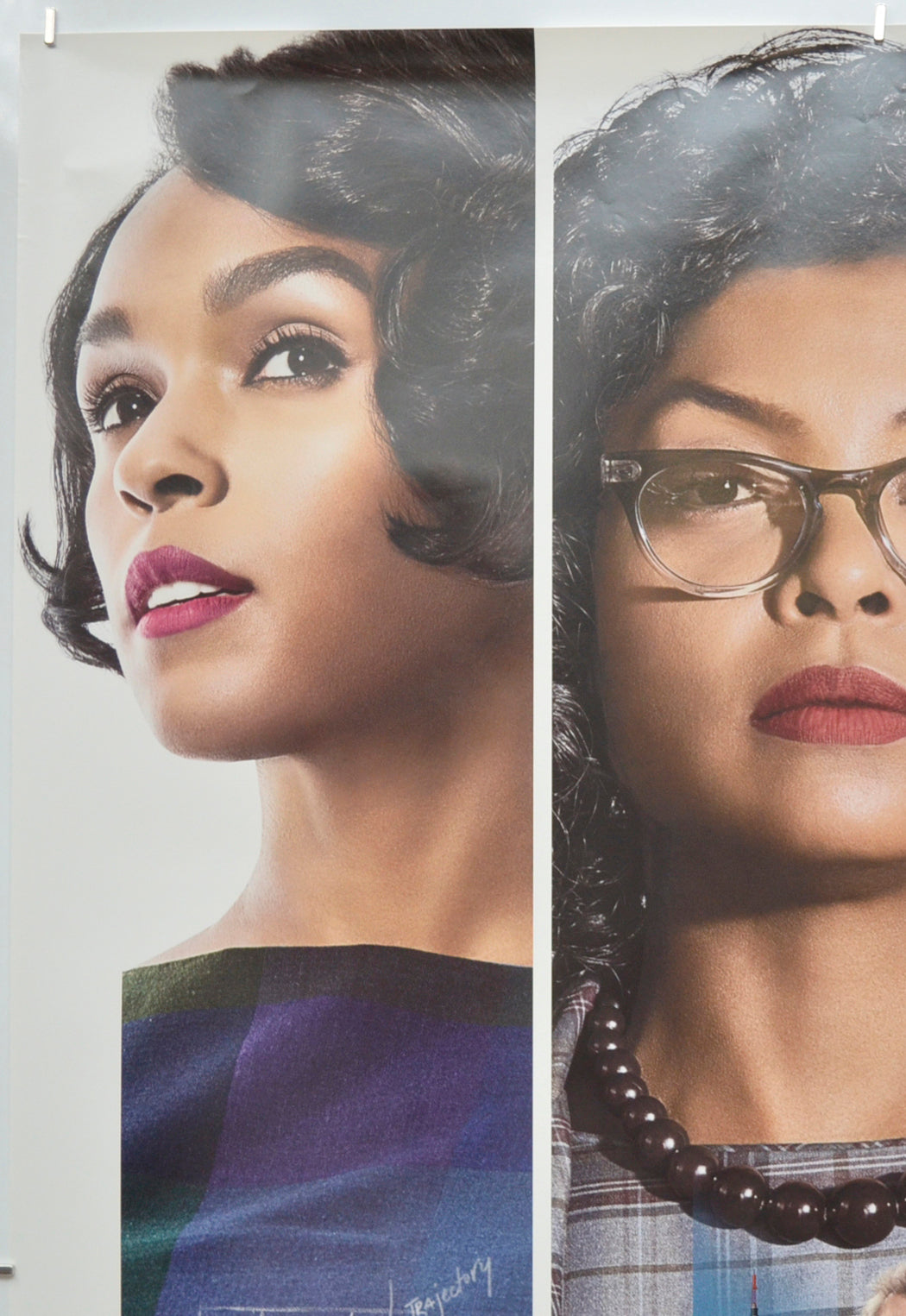 HIDDEN FIGURES (Top Left) Cinema One Sheet Movie Poster 