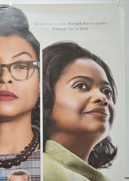 HIDDEN FIGURES (Top Right) Cinema One Sheet Movie Poster 