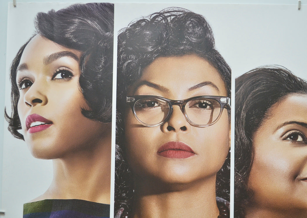 HIDDEN FIGURES (Top Left) Cinema Quad Movie Poster 