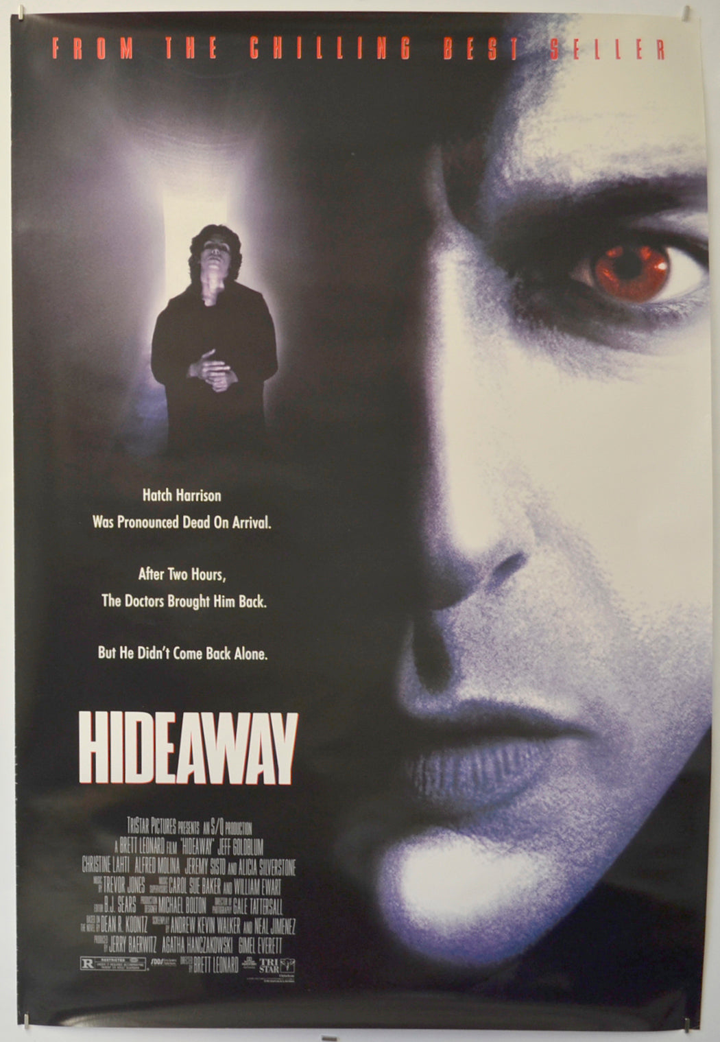 Hideaway  Original One Sheet Poster - Film Poster - Movie Poster