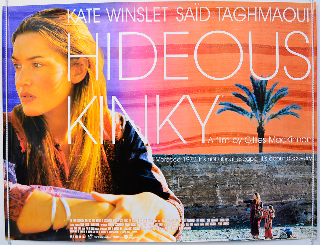 Hideous Kinky  Original British Quad Poster - Film Poster - Movie Poster 