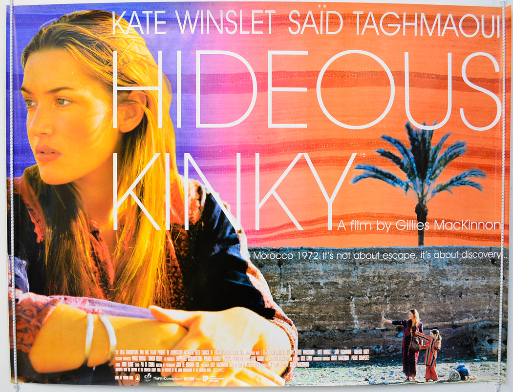 Hideous Kinky  Original British Quad Poster - Film Poster - Movie Poster 