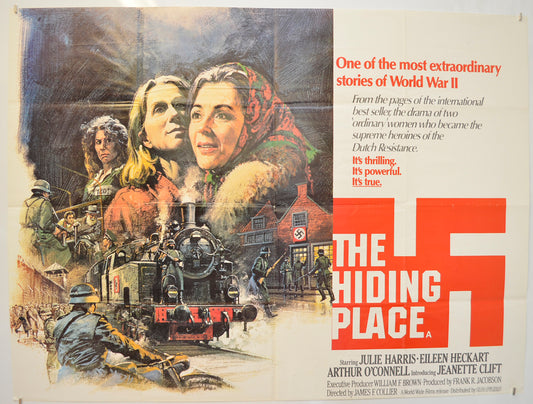 The Hiding Place  Original Quad Poster - Film Poster - Movie Poster