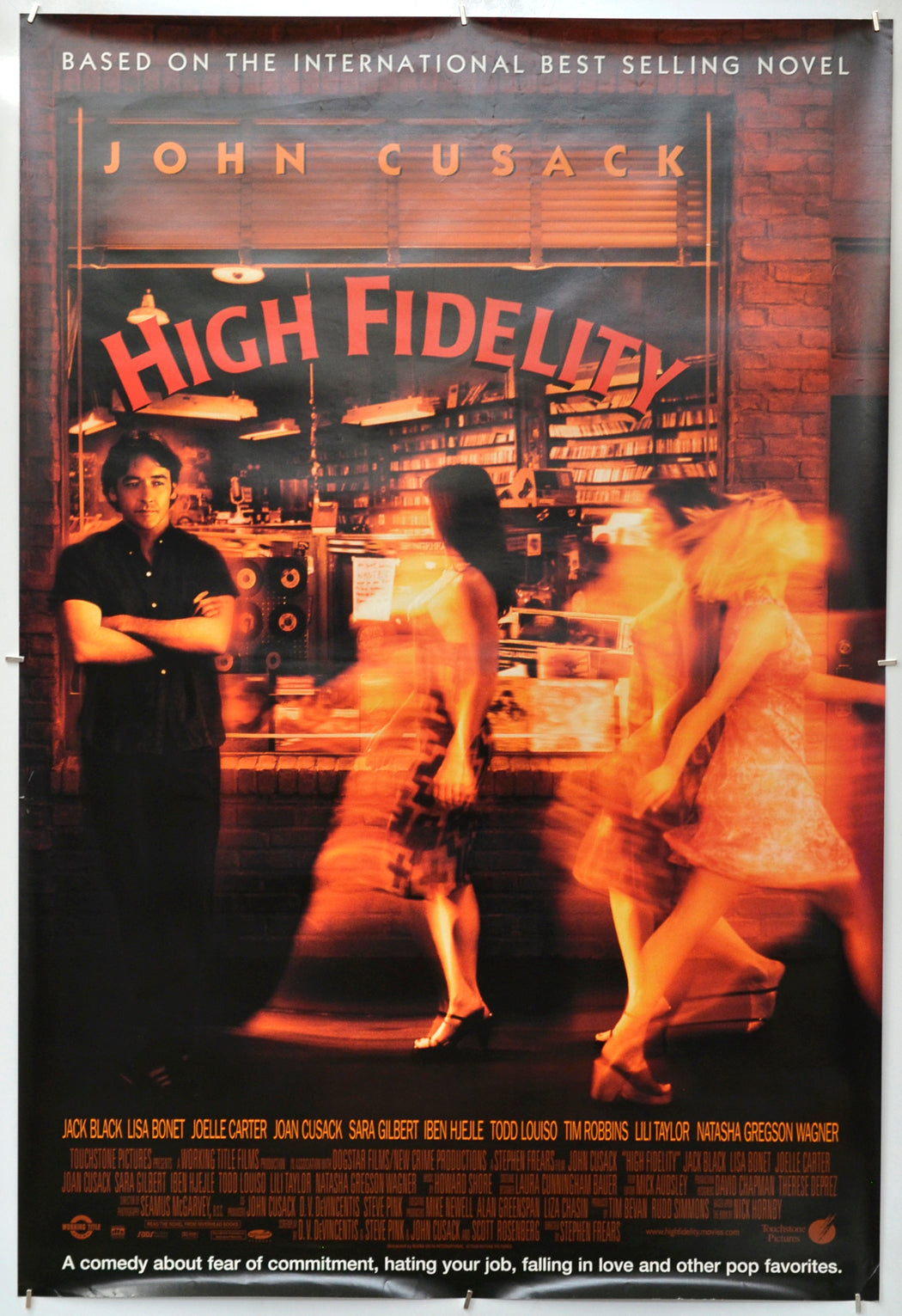 High Fidelity - Original One Sheet Poster - Film Poster - Movie Poster 
