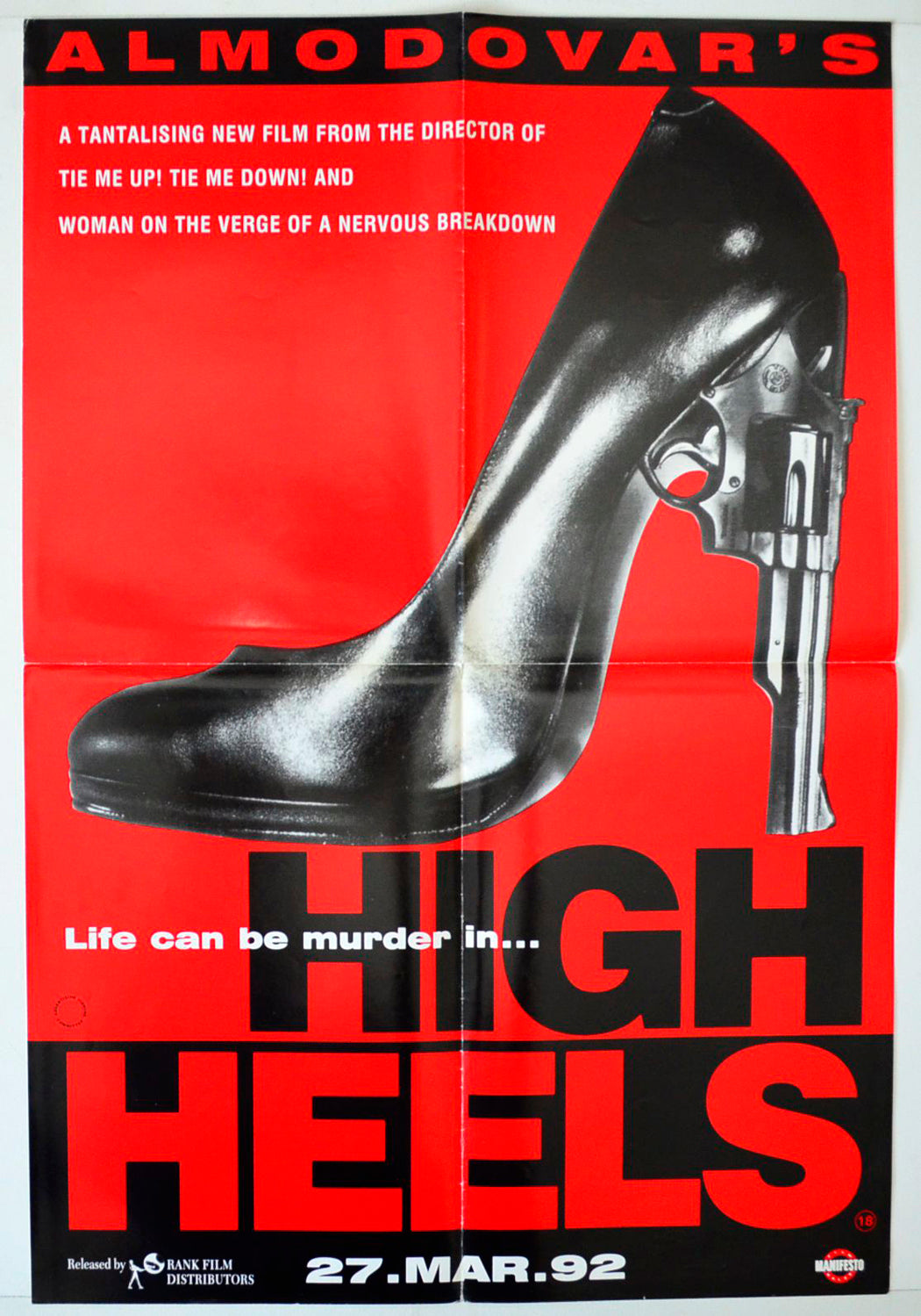 High Heels  (a.k.a. Tacones lejanos)   Original Double Crown Poster - Movie Poster