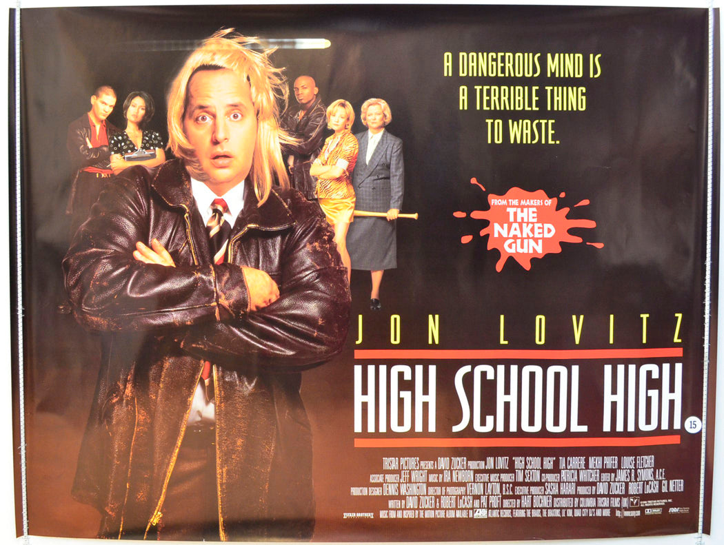 High School High  Original British Quad Poster - Film Poster - Movie Poster