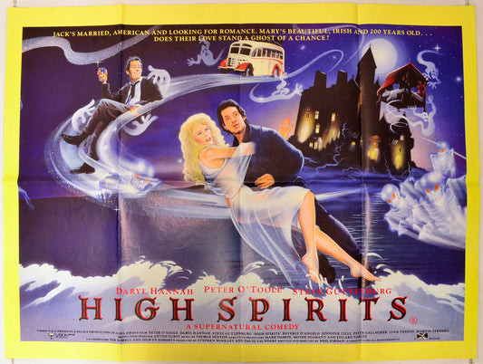 High Spirits  Original British Quad Poster - Film Poster - Movie Poster