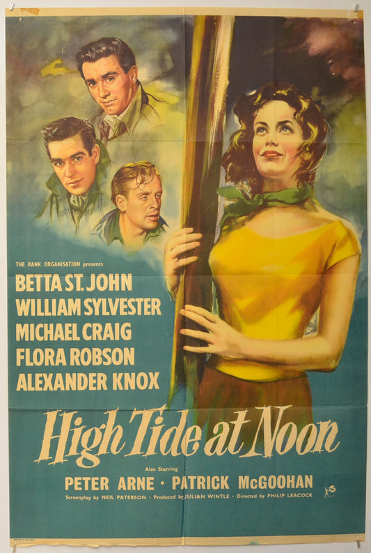 High Tide At Noon Original One Sheet Poster - Film Poster - Movie Poster