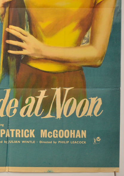 HIGH TIDE AT NOON (Bottom Right) Cinema One Sheet Movie Poster 