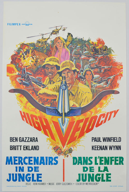 High Velocity Original Belgian Poster - Film Poster - Movie Poster