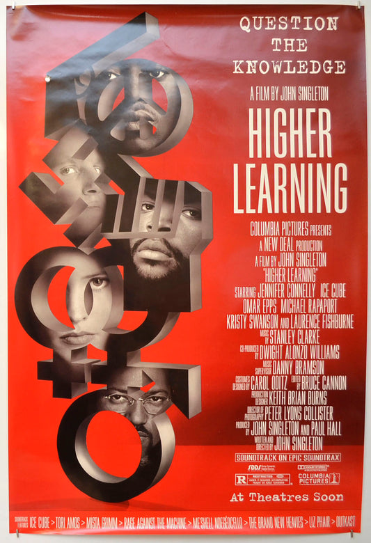 Higher Learning Original One Sheet Poster - Film Poster - Movie Poster