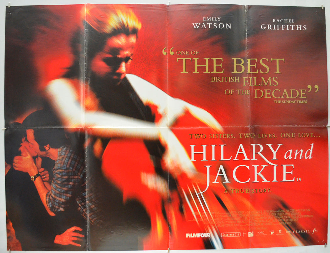 Hilary And Jackie Original Quad Poster - Film Poster - Movie Poster