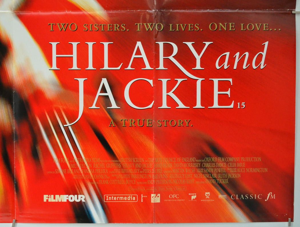 HILARY AND JACKIE (Bottom Right) Cinema Quad Movie Poster 