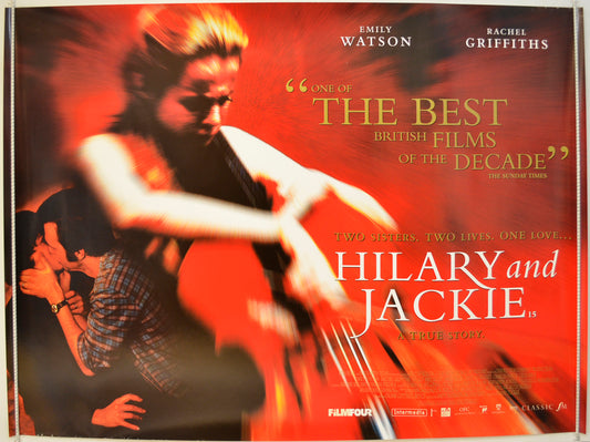 Hilary And Jackie  Original Quad Poster - Film Poster - Movie Poster 