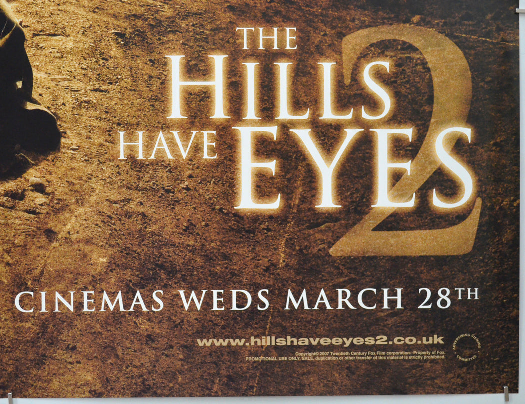 THE HILLS HAVE EYES 2 (Bottom Right) Cinema Quad Movie Poster 