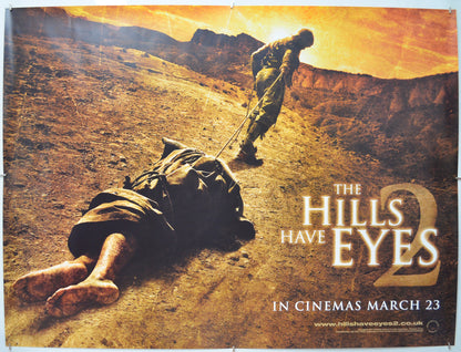 The Hills Have Eyes 2  (Teaser / Advance Version)   Original Quad Poster - Film Poster - Movie Poster