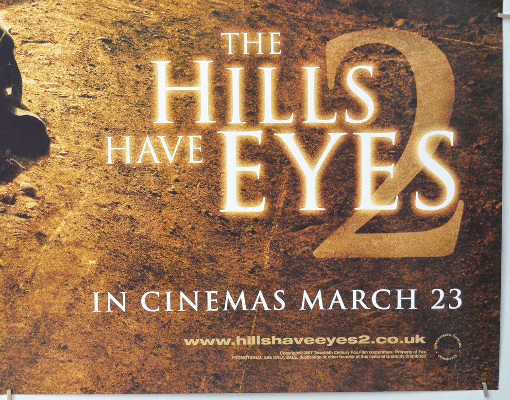 THE HILLS HAVE EYES 2 (Bottom Right) Cinema Quad Movie Poster 