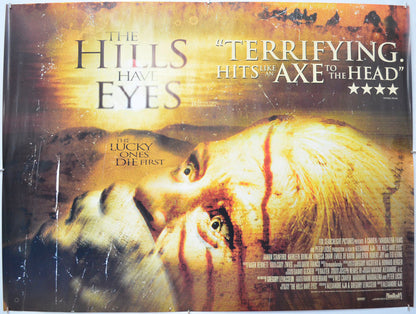 The Hills Have Eyes  Original Quad Poster - Film Poster - Movie Poster