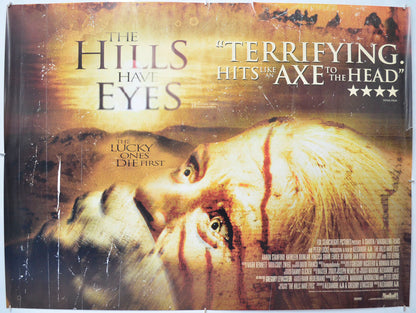 The Hills Have Eyes  Original Quad Poster - Film Poster - Movie Poster