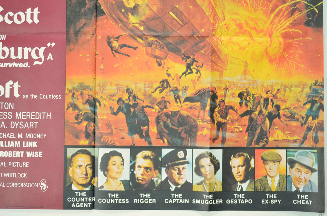 THE HINDENBURG (Bottom Right) Cinema Quad Movie Poster 