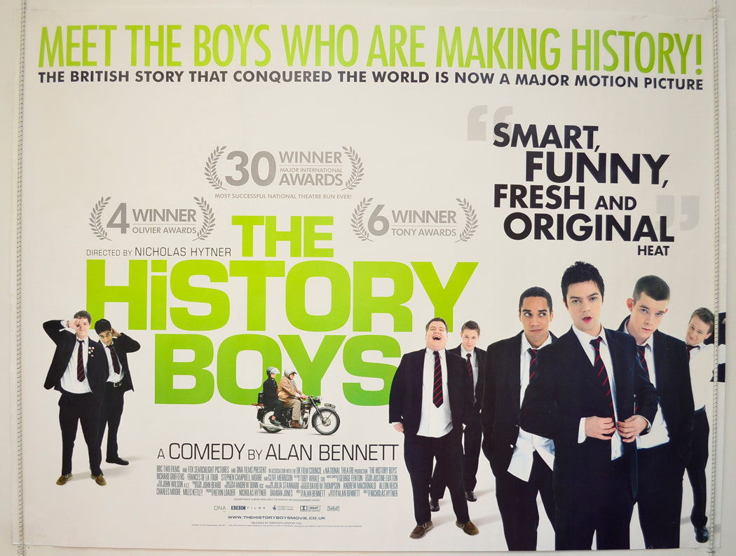 The History Boys Original Quad Poster - Film Poster - Movie Poster  