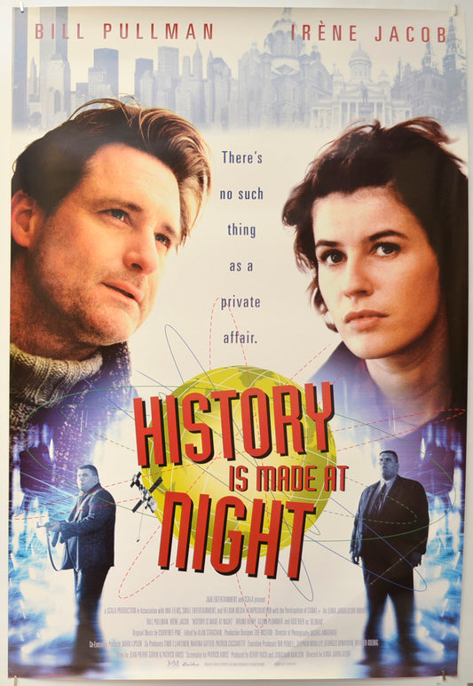 History Is Made at Night Original One Sheet Poster - Film Poster - Movie Poster  