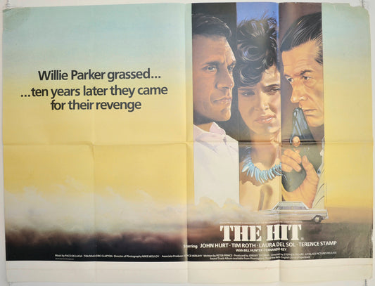 The Hit  Original British Quad Poster - Film Poster - Movie Poster 