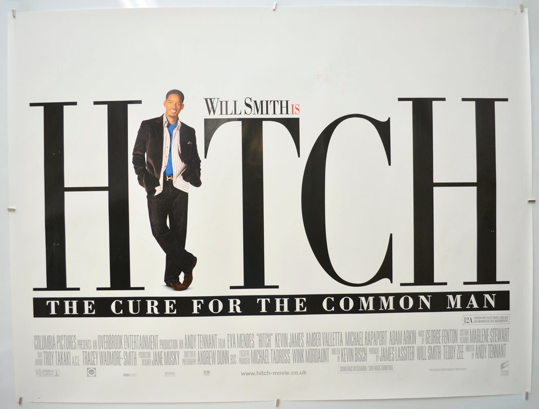 Hitch Original Quad Poster - Film Poster - Movie Poster