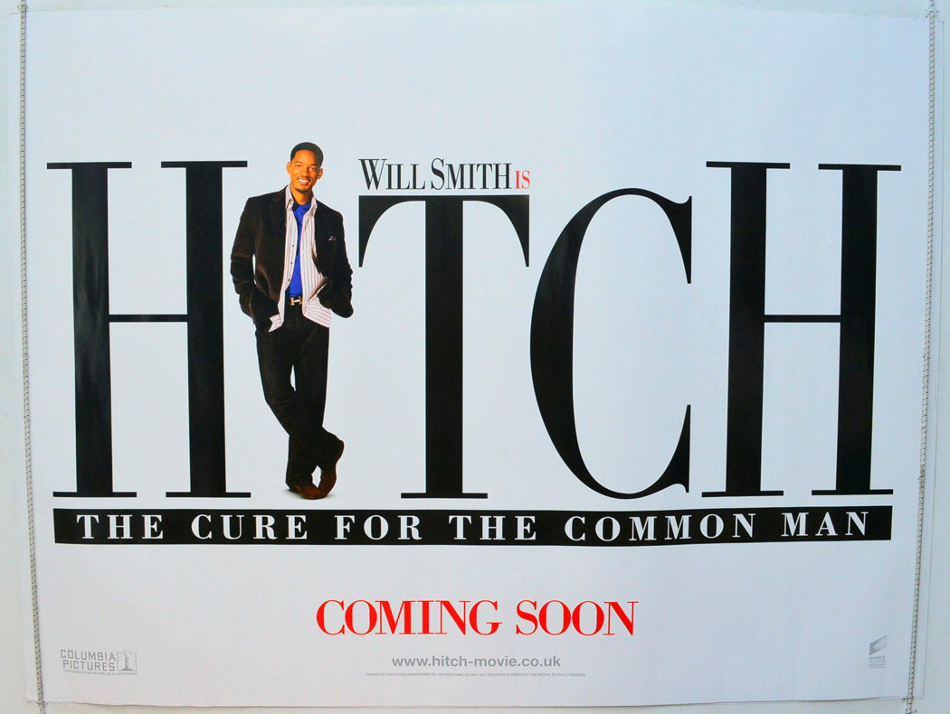 Hitch  (Teaser / Advance Version)   Original British Quad Poster - Film Poster - Movie Poster 