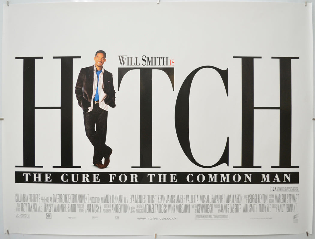 Hitch Original Quad Poster - Film Poster - Movie Poster