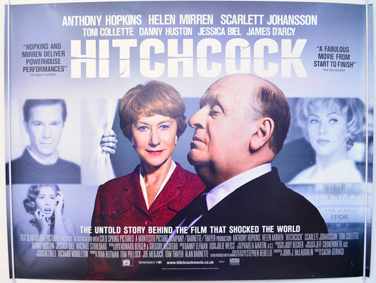 Hitchcock  Original British Quad Poster - Film Poster - Movie Poster 