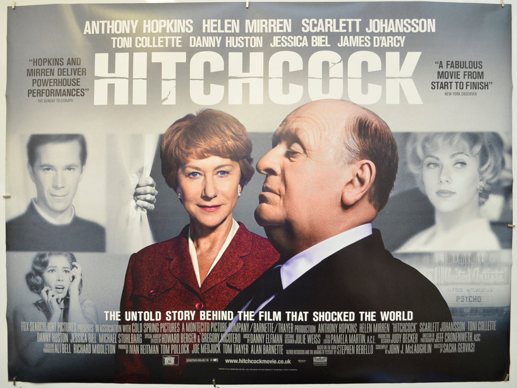 Hitchcock  Original Quad Poster - Film Poster - Movie Poster