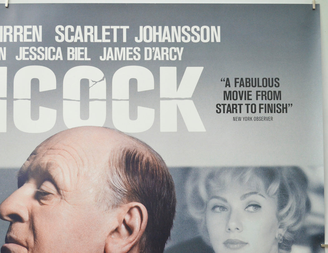 Hitchcock (Top Right) Cinema Quad Movie Poster 