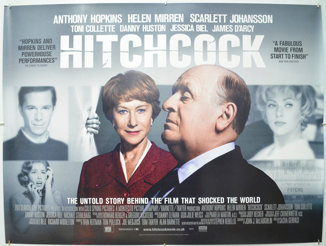 Hitchcock - Original Quad Poster - Film Poster - Movie Poster