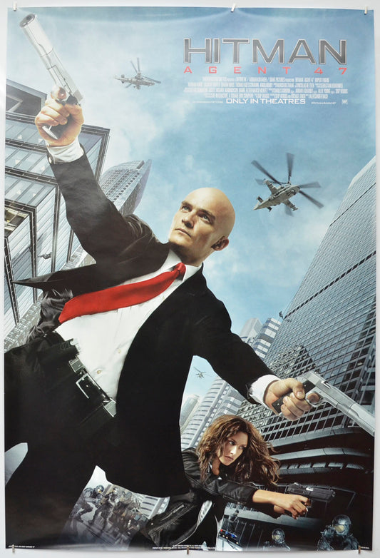 Hitman: Agent 47 Original One Sheet Poster - Film Poster - Movie Poster