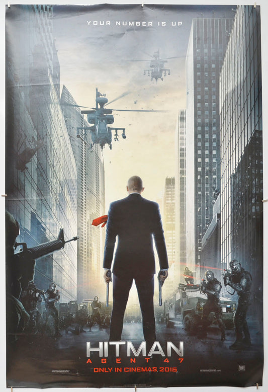 Hitman: Agent 47 (Teaser / Advance Version) Original One Sheet Poster - Film Poster - Movie Poster