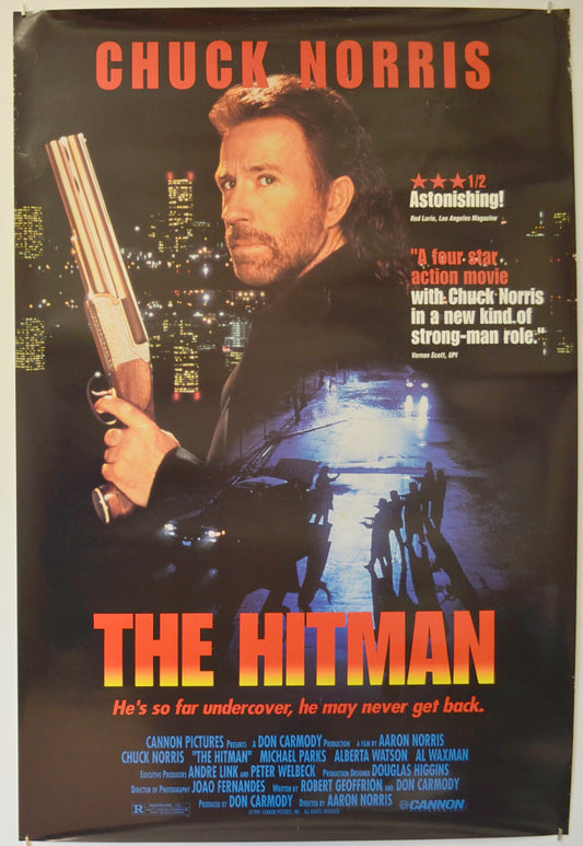 The Hitman  Original One Sheet Poster - Film Poster - Movie Poster