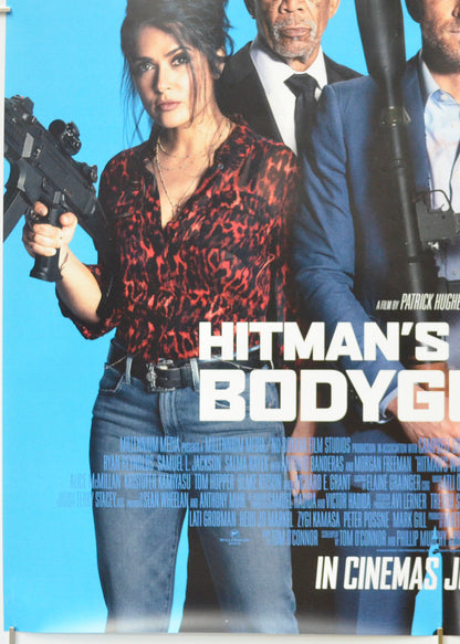 THE HITMAN’S WIFE’S BODYGUARD (Bottom Left) Cinema One Sheet Movie Poster 