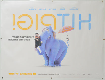 Hitpig (Back) Cinema Quad Movie Poster 