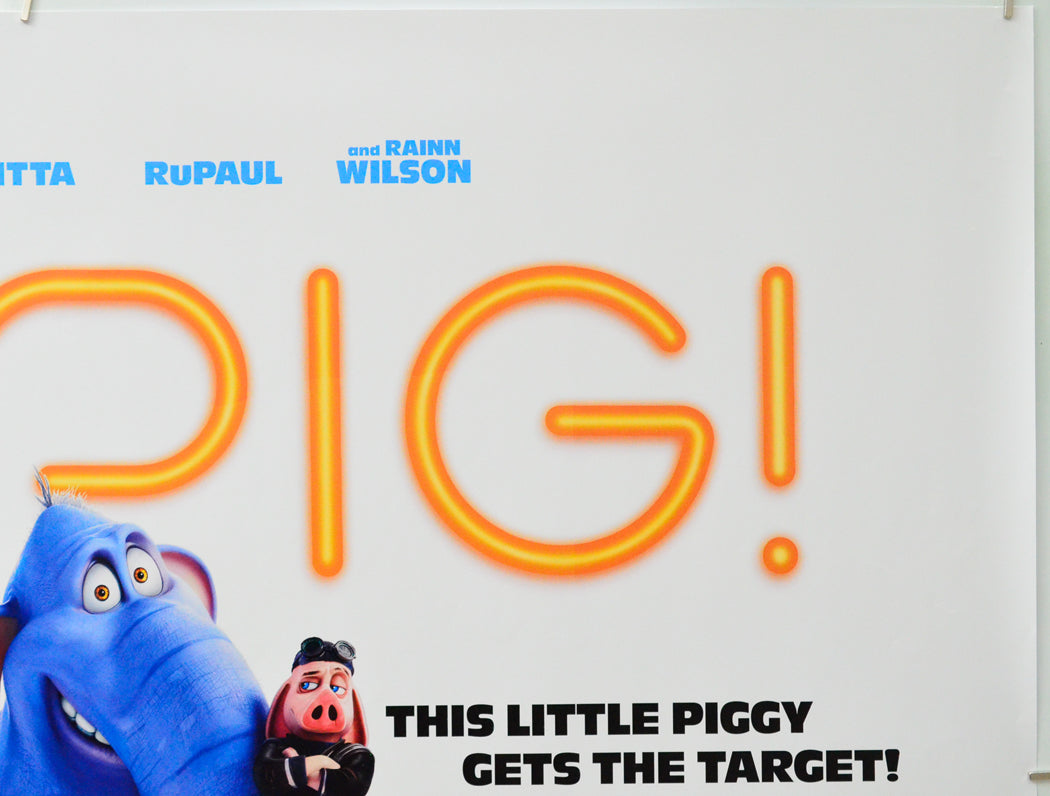 Hitpig (Top Right) Cinema Quad Movie Poster 