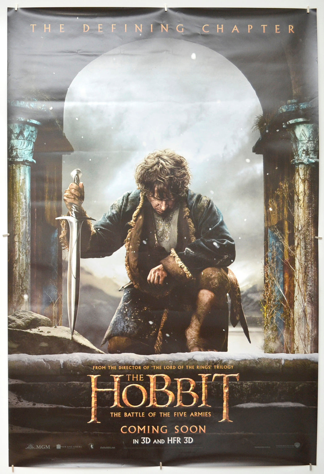 The Hobbit : The Battle Of The Five Armies (Teaser / Advance Version)Original One Sheet Poster - Film Poster - Movie Poster