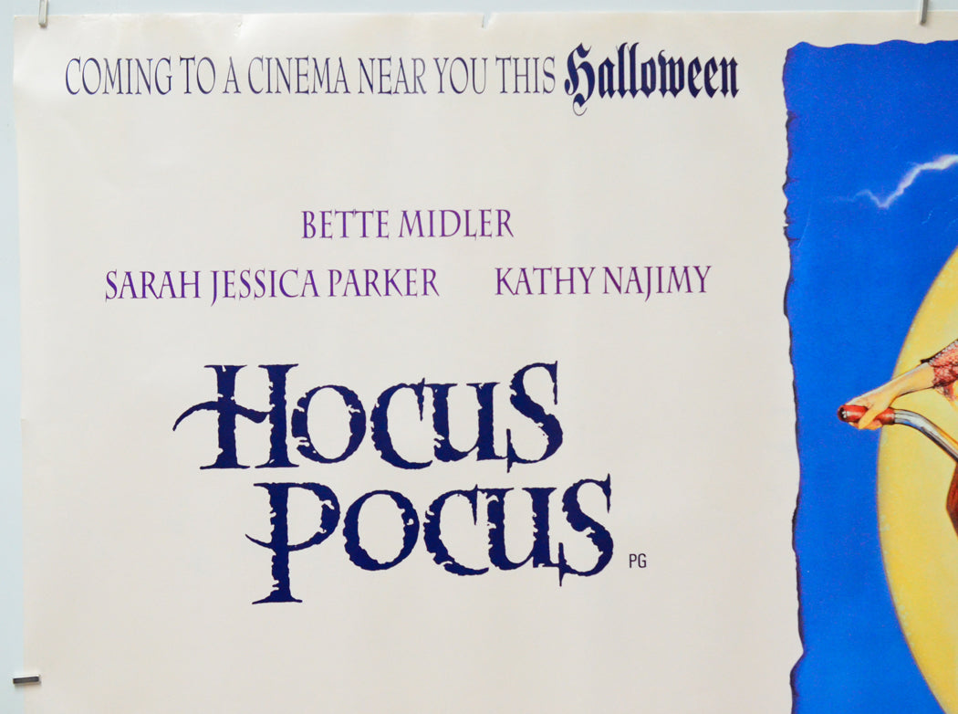 Hocus Pocus (Top Left) Cinema Quad Movie Poster 