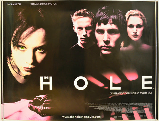 The Hole Original Quad Poster - Film Poster - Movie Poster  